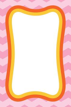 Retro y2k banner decorative frame vector