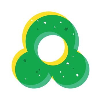 Fancy risograph element grunge texture vector