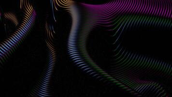 dinámica vistoso ola patrones crear un resumen visual efecto movimiento video