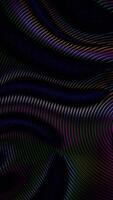 vivace onda modelli creare un' ipnotizzante astratto sfondo movimento video