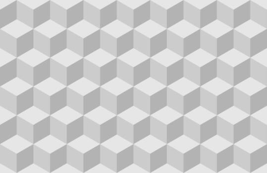 Tres dimensional gris cúbico modelo para antecedentes. vector