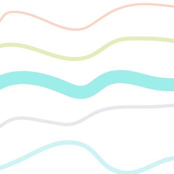 calmante pastel curvas crear movimiento y serenidad. pastel líneas resumen antecedentes vector