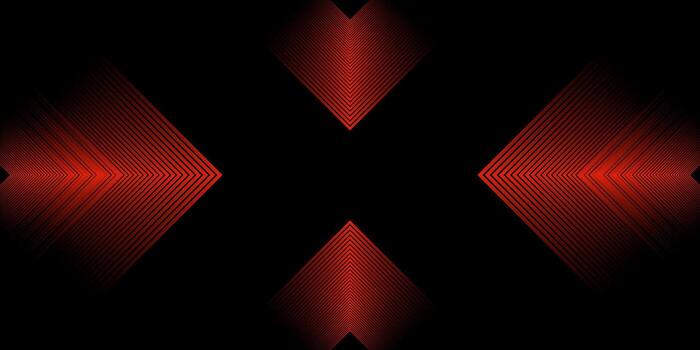 A red and black background with a pattern of lines vector