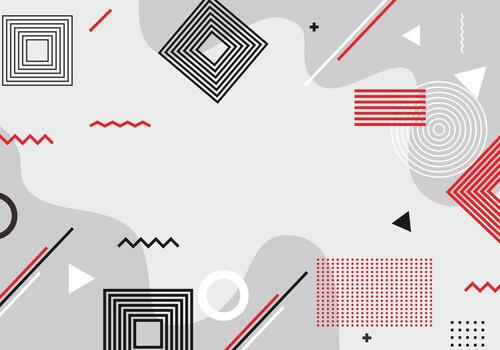 Dynamic Geometric Abstract Composition vector