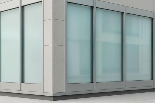 flotante cortina pared arquitectura presentando vaso paneles en un moderno edificio exterior en suave natural ligero destacando pulcro líneas y minimalista diseño foto