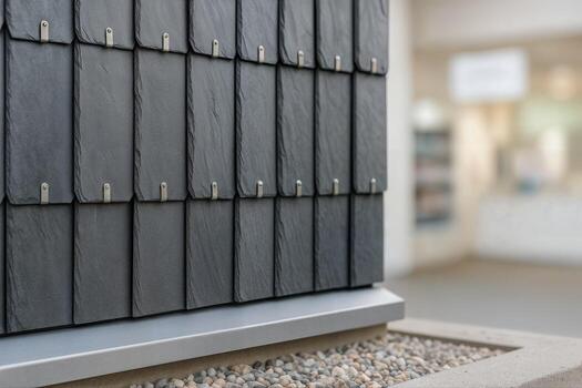 pizarra herpes desplegado en de cerca en contra un texturizado antecedentes con superficial profundidad de campo, destacando el detalles y terminar de el material foto