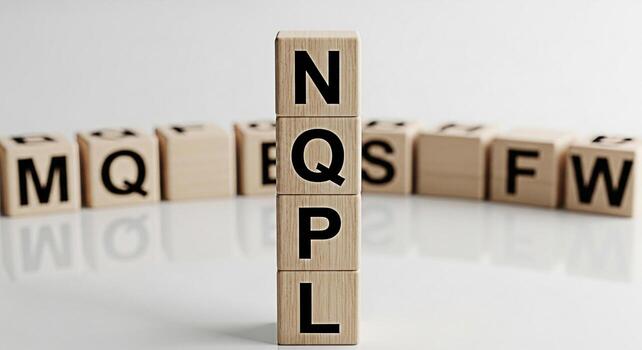 de madera alfabeto bloques ortografía fuera varios letras en un blanco superficie creando un juguetón y educativo atmósfera ideal para aprendizaje y desarrollo recursos simbolizando temprano educación y alfab foto