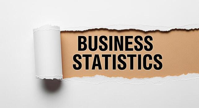Revealing business statistics through a torn paper symbolizing transparency and insight in a corporate setting highlighting data analysis and strategic decisionmaking with a focus on clarity and under photo