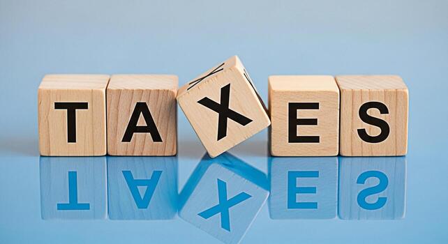 Wooden alphabet blocks spelling out the word FAIL with one block toppled over on a light blue background conveying a sense of failure setback or challenge in education business or personal development photo