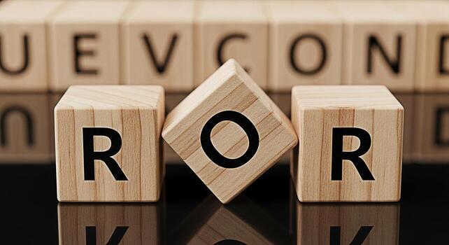 de madera bloques ortografía fuera error en un reflexivo superficie transporte un sentido de resolver problemas y atención a detalle en un estudio ajuste simbolizando retos y el necesitar para corrección y mejorar foto