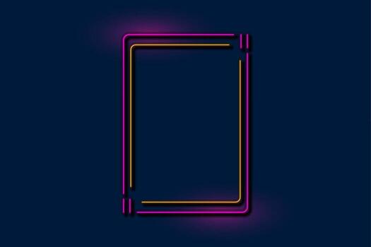 Quote speech bubble abstract laser frame background vector