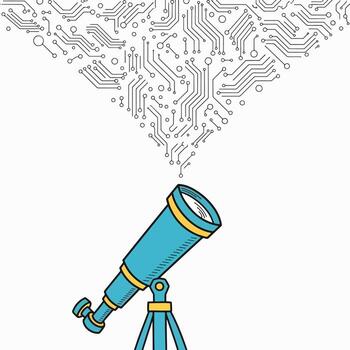 Technology and Innovation in the Digital Age vector