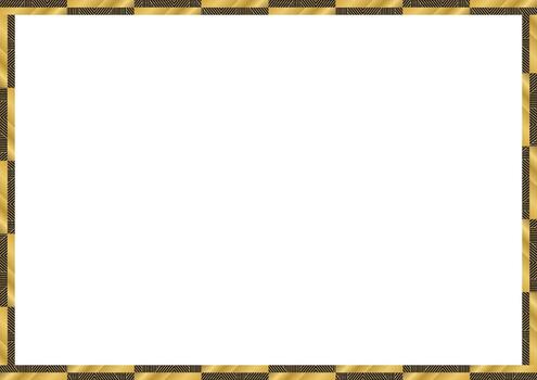 Geometric Border Ideal for Business Document and Event Announcement vector