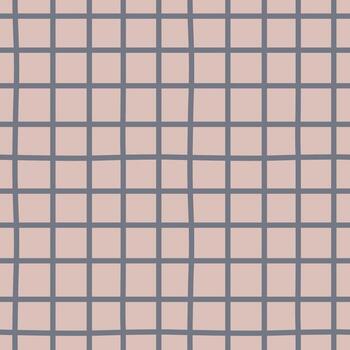 tartán sin costura modelo. beige cheque lino fondo. repitiendo tartán. repetir viscosa franela en sencillo rayas. minimalista tela cuadrícula impresión. guingán desigual enrejado. diseño para textil vector