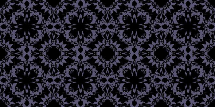 Abstract geometric pattern with stripes, lines. Seamless background. blue and black ornament. Simple graphic design. wallpaper pattern vector