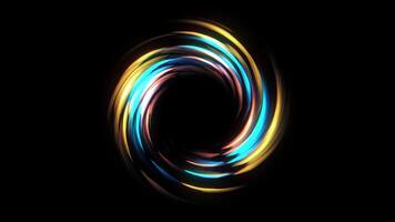 abstrait tournoiement mouvement Contexte boucle 4k pente spirale animation video