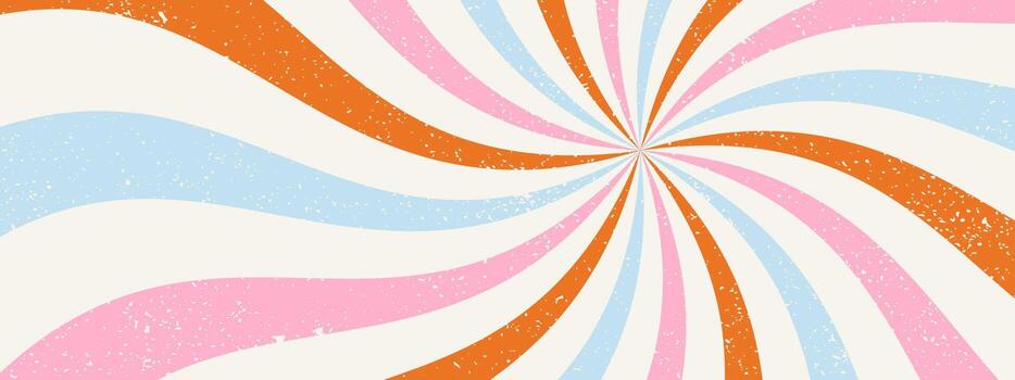 maravilloso Starburst modelo. resumen retro antecedentes. retro bg con grunge textura. vector