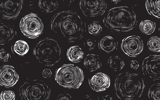 resumen árbol anillos modelo en negro antecedentes vector