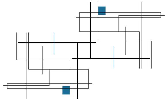 plano minimalista antecedentes con lineal cuadrícula diseño vector