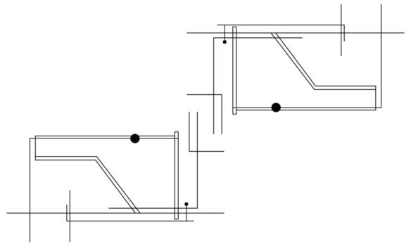 Flat Background with Smooth Line Flow and Soft Colors vector