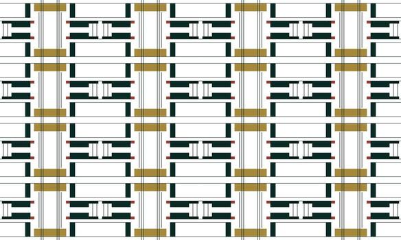 Abstract Minimalist Pattern with Gentle Flowing Lines vector