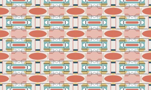 plano minimalista antecedentes con sencillo punteado cuadrícula modelo vector