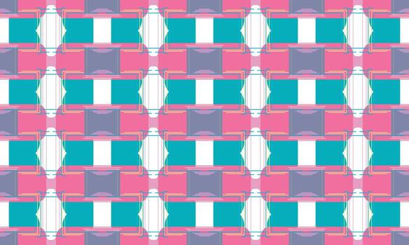 Flat Minimalist Abstract Pattern with Muted Beige Palette vector