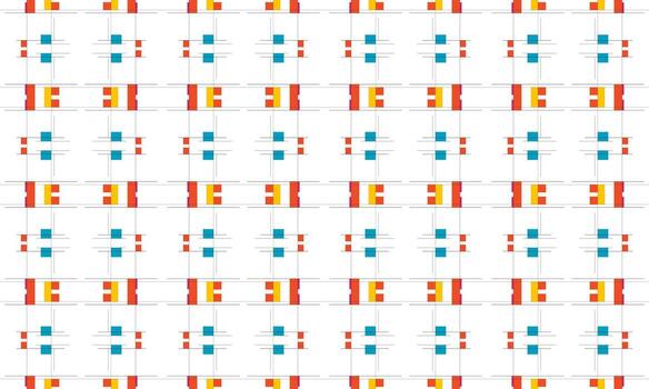 Simple Minimal Pattern with Line Geometry for Branding and Print vector