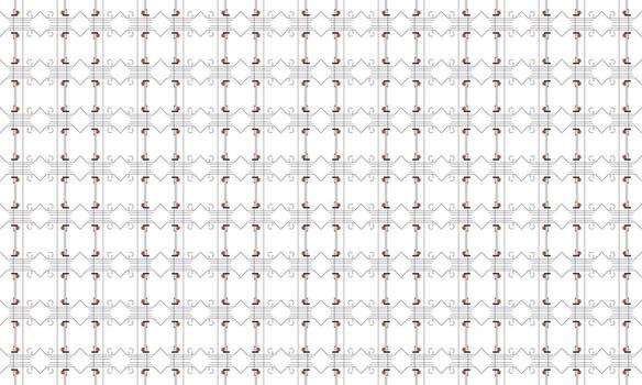 minimalista resumen modelo con sencillo líneas y círculos vector