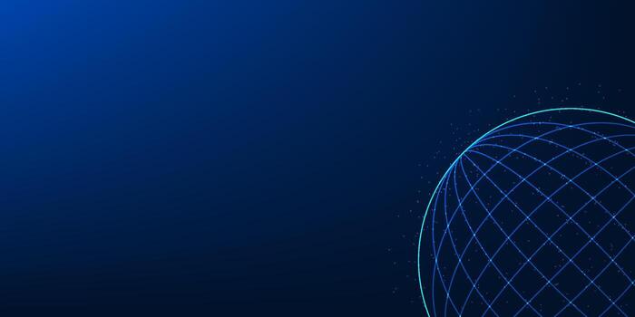 Futuristic technology background with circular line patterns, symbolizing digital connectivity, data flow, and innovation in modern tech design vector