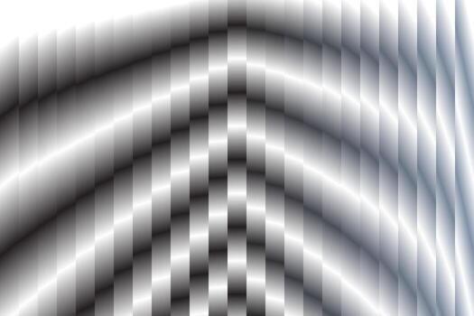 Monochrome Wave Abstract Background with Pixelated Checkerboard Grid vector