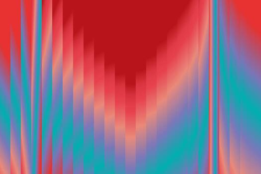 Vivid Glitch Abstract Background with Vertical Striped Gradient vector
