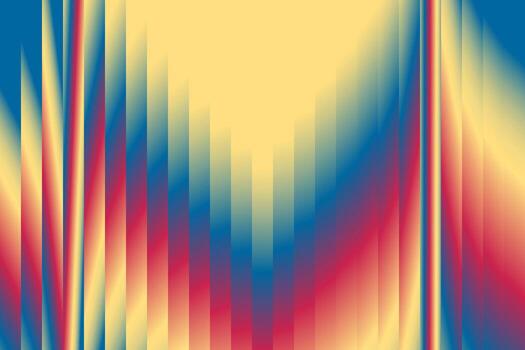 Bold Abstract Background with Vertical Blue, Red, and Yellow Gradient vector