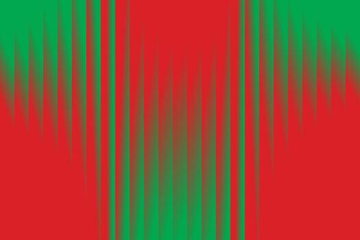 Vibrant Christmas Red and Green Abstract Background with Vertical Lines vector