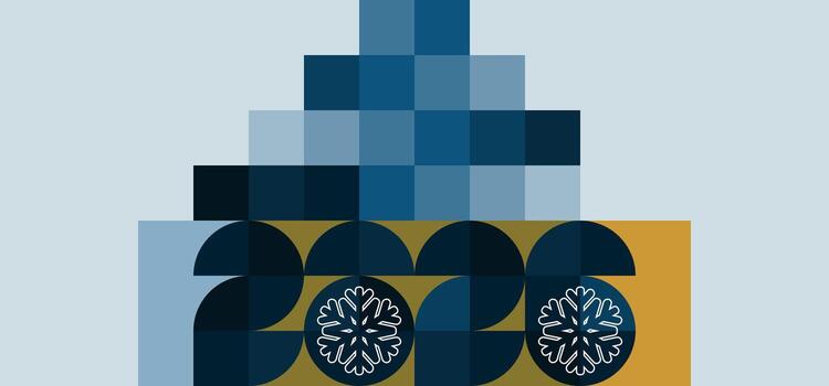 calendario invierno minimalista resumen antecedentes geométrico modelo minimalista moderno azul naranja nuevo año 2026 Navidad, para web diseño, calendario, presentación eps 10 vector