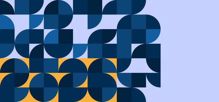 calendar elegant abstract background geometric pattern minimalist modern blue orange New Year 2026 Christmas, for web design, calendar, presentation eps 10 vector