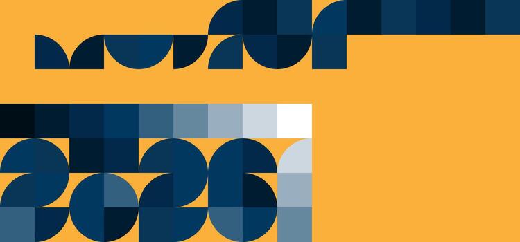 calendario 2026 resumen antecedentes geométrico modelo minimalista moderno azul naranja nuevo año 2026 Navidad, para web diseño, calendario, presentación eps 10 vector