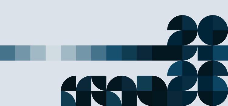 calendario concepto de moda resumen antecedentes geométrico modelo minimalista moderno azul naranja nuevo año 2026 Navidad, para web diseño, calendario, presentación eps 10 vector