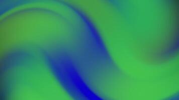 abstrakt rörelse bakgrund med dynamisk blå och grön lutning virvlar animering video