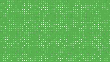 abstrato verde dados fluxo. uma dinâmico visual representação do digital em formação fluxo video