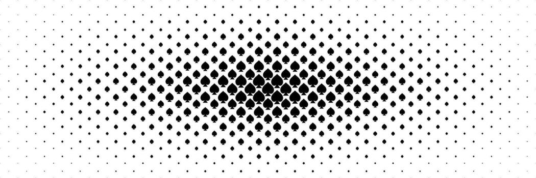 horizontal negro espadas extensión desde centrar diseño para modelo y antecedentes. vector