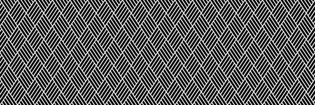 horizontal negro y blanco comprobado tartán textura para modelo y antecedentes. vector