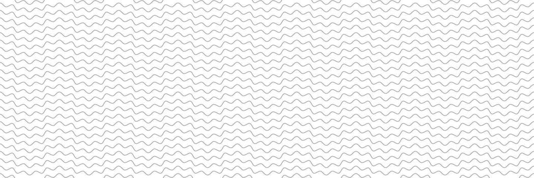 horizontal seamless black curve lines design for pattern and background. vector