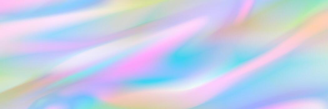 smooth abstract pastel holographic texture design for pattern and background. vector