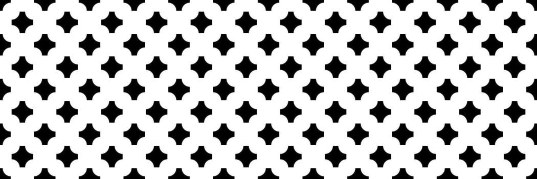 horizontal sin costura de negro curvo más y cruzar diseño para modelo y antecedentes. vector