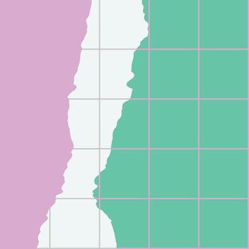 Abstract Torn Paper Grid Layers vector