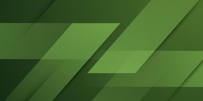 Abstract green background with overlap arrow shapes diagonal pattern concept design. Cool banner element background. vector