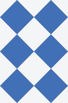 Checkered naive geometry mosaic pattern vector