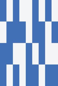 Visual glitch abstract naive geometry vector