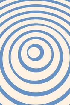 Concentric spiral circles groovy background vector